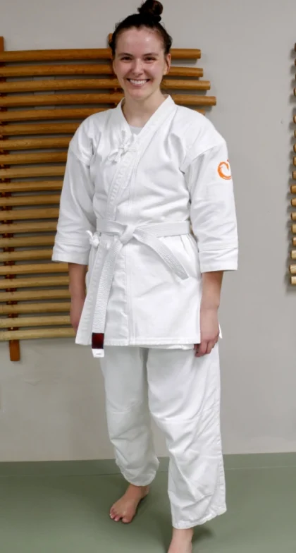 Women's custom gi set, jacket and pants, handmade to measure